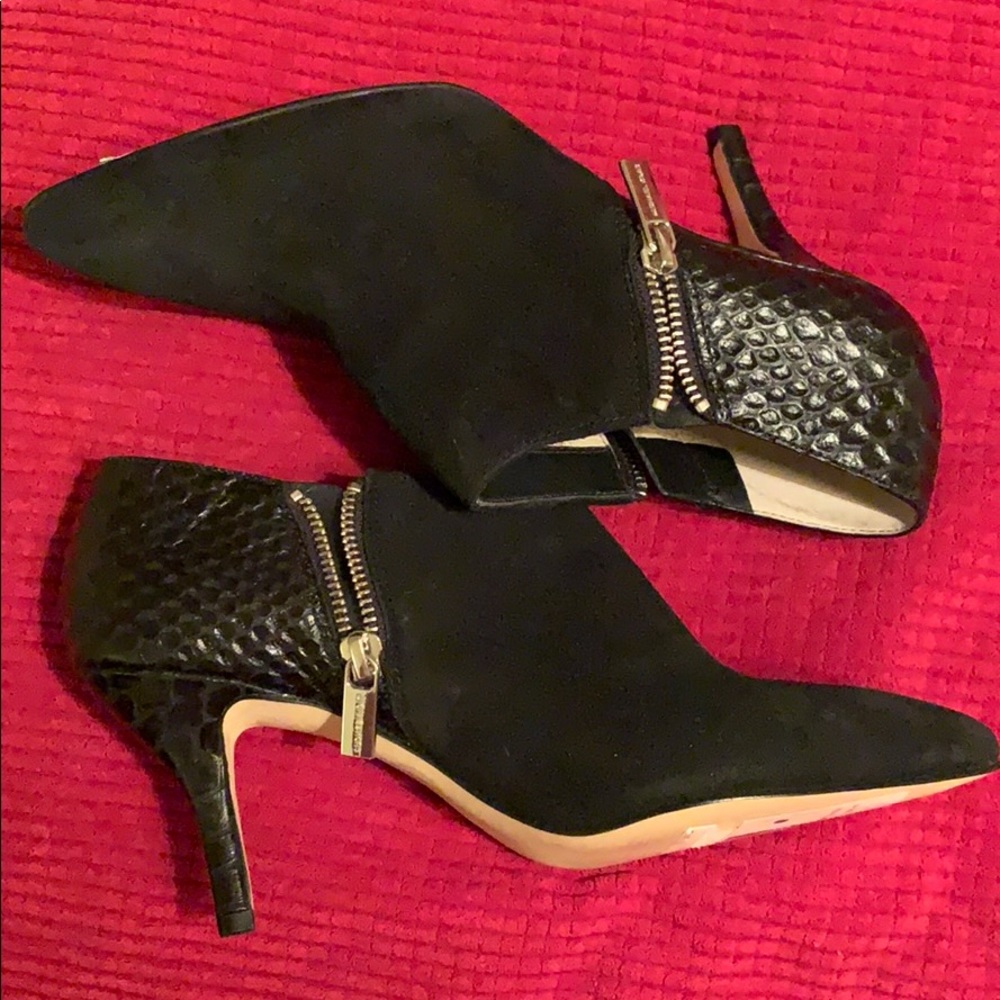 Michael Kors small heeled booties